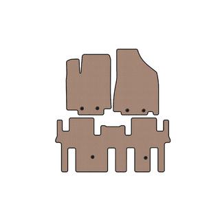 Gummimåtter Carsuit (2 rækker, beige) Nissan Pathfinder R52 2012–2021 foto 1