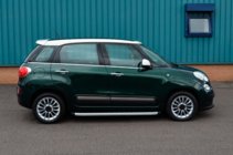 Fiat 500/500L 2013–2022 Sidetrin Fullmond (2 stk., aluminium) foto 4
