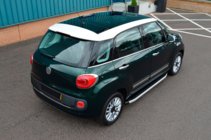 Fiat 500/500L 2013–2022 Sidetrin Fullmond (2 stk., aluminium) foto 5