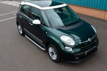 Fiat 500/500L 2013–2022 Sidetrin Fullmond (2 stk., aluminium) foto 3