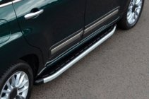 Fiat 500/500L 2013–2022 Sidetrin Fullmond (2 stk., aluminium) foto 1