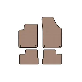 Gummimåtter Carsuit (Beige)