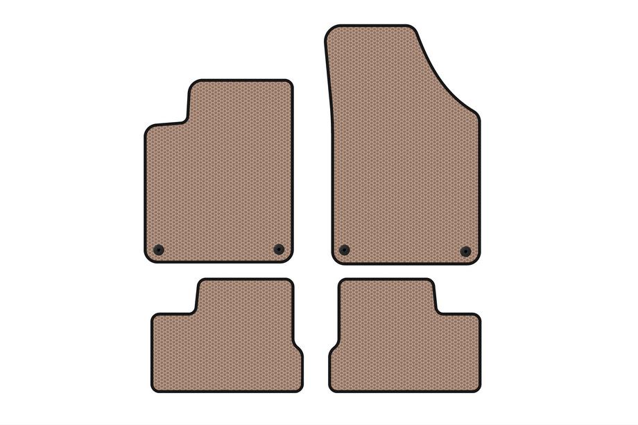Peugeot RCZ 2010–2015 Gummimåtter Carsuit (Beige) Image