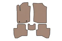 Peugeot 108 2014–2021 Gummimåtter Carsuit (HB, beige) foto 1