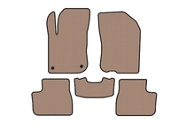Peugeot 208 2012–2019 Gummimåtter Carsuit (Beige) foto 1