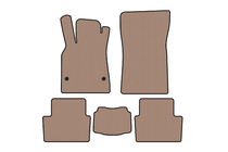 Renault Fluence 2009–2016 Gummimåtter Carsuit (SD, beige) foto 1