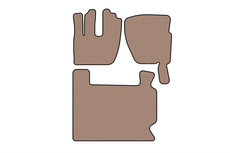 Renault Premium 2006–2013 Gummimåtter Carsuit (Beige) Image