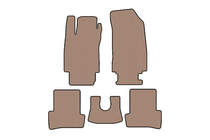 Renault Clio III 2005–2012 Gummimåtter Carsuit (Beige) foto 1