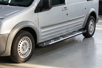 Ford Connect 2002–2006 Sunrise sidetrin (2 stk., aluminium) foto 1