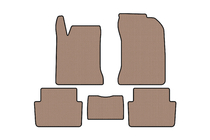Renault Laguna 2001–2007 Gummimåtter Carsuit (SW, beige) foto 1