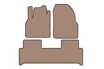 Renault Scenic/Grand 2003–2009 Gummimåtter Carsuit (Beige) foto 1