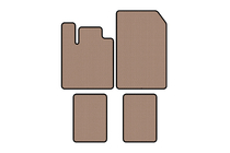 Renault Twingo 2007–2014 Gummimåtter Carsuit (Beige) foto 1