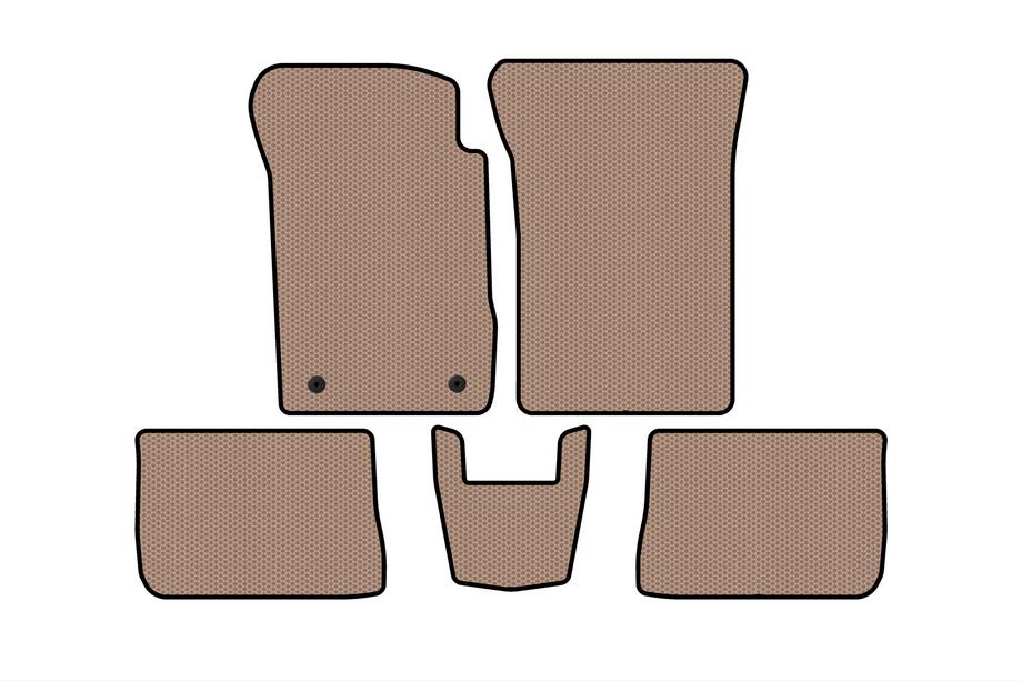 Renault Symbol 2008–2013 Gummimåtter Carsuit (SD, beige) Image