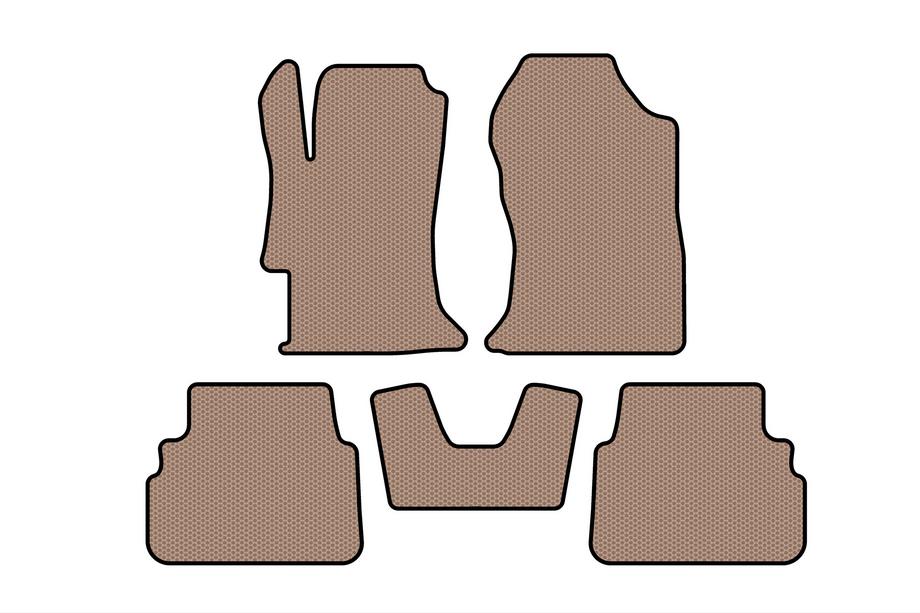 Subaru XV 2017–2023 Gummimåtter Carsuit V1 (Beige) Image