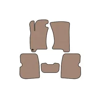 Gummimåtter Carsuit (Beige)