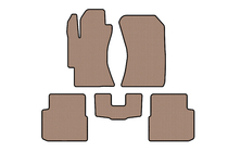 Subaru Impreza 2007–2011 Gummimåtter Carsuit (HB, beige) foto 1