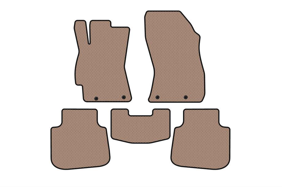 Subaru Legacy 2014–2019 Gummimåtter Carsuit (SD, Legacy BN, beige) Image