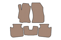 Subaru Legacy 2009–2014 Gummimåtter Carsuit (2009-2013, SD, beige) foto 1