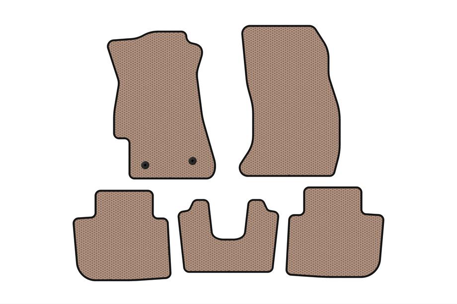 Subaru XV 2011–2017 Gummimåtter Carsuit (2011-2016, beige) Image
