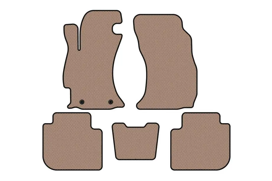 Subaru Forester 2013–2018 Gummimåtter Carsuit (2013-2017, beige) Image