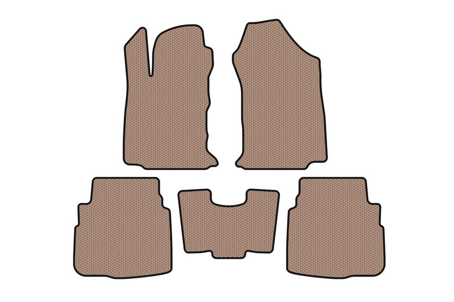 Subaru Outback 2019– Gummimåtter Carsuit (Beige) Image