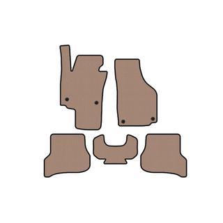 Gummimåtter Carsuit (Beige) Seat Altea 2004–2015 foto 1