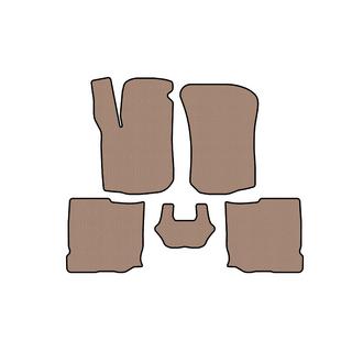 Gummimåtter Carsuit (HB, 5-dørs, beige) Seat Leon 1999–2005 foto 1