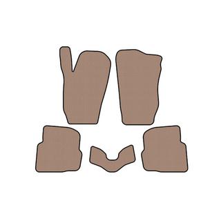 Gummimåtter Carsuit (SD, beige) Seat Cordoba 2000–2009 foto 1
