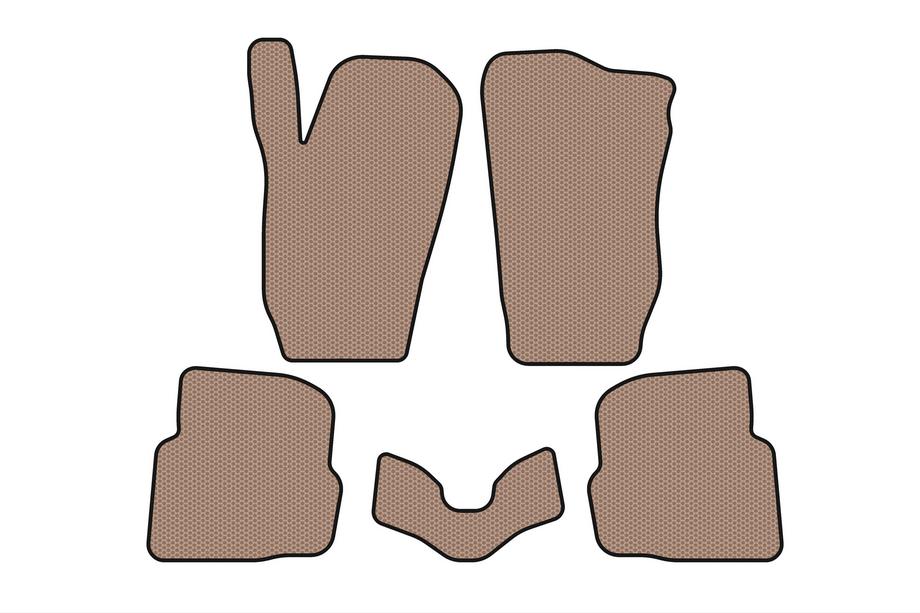 Seat Cordoba 2000–2009 Gummimåtter Carsuit (SD, beige) Image