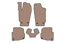 Skoda Fabia 2000–2007 Gummimåtter Carsuit (SD, beige) foto 1