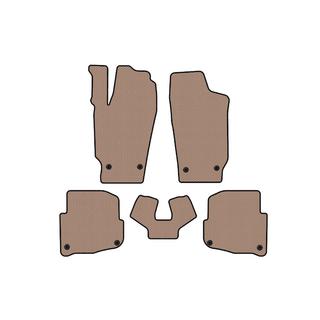 Gummimåtter Carsuit (SD, beige) Skoda Fabia 2000–2007 foto 1