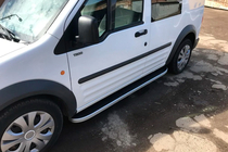 Ford Connect 2002–2006 Sidetrin Tayga (2 stk., aluminium) foto 2