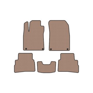 Gummimåtter Carsuit (Beige) Suzuki Kizashi 2009–2016 foto 1