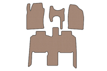 Toyota Previa 2000–2006 Gummimåtter Carsuit (Beige) foto 1