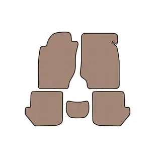 Gummimåtter Carsuit (Beige) foto 1