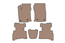 Toyota 4Runner 2009–2024 Gummimåtter Carsuit (2 rækker, 2014-2024, 7-personers, beige) foto 1