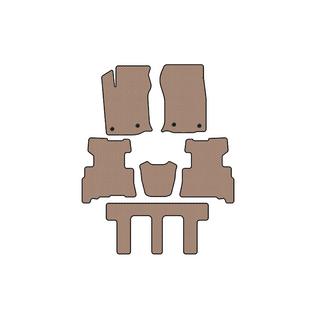 Gummimåtter Carsuit (3 rækker, 2014-2024, 7-personers, beige) foto 1