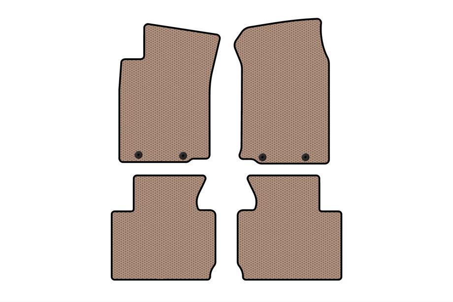 Toyota Tacoma 2004–2015 Gummimåtter Carsuit (Beige) Image