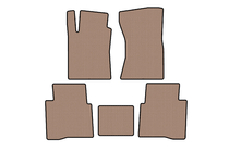 Toyota Fortuner 2006–2015 Gummimåtter Carsuit (Beige) foto 1