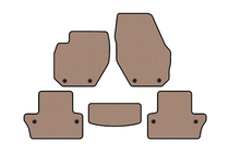 Volvo V60 2011–2018 Gummimåtter Carsuit (SW, beige) foto 1