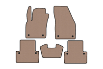 Volvo V50 2004–2012 Gummimåtter Carsuit (2007-2012, SW, beige) foto 1