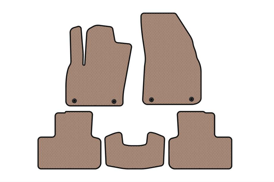 Volvo XC40 2018– Gummimåtter Carsuit (Beige) Image