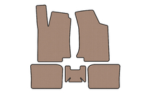 Volkswagen Golf 3 1991–2001 Gummimåtter Carsuit (HB, 3-dørs, beige) foto 1