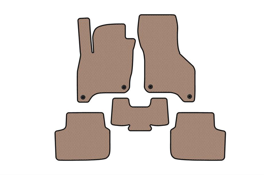 Volkswagen E-Bora 2019– Gummimåtter Carsuit (SD, Elektro, beige) Image