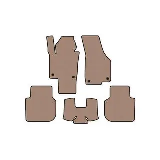Gummimåtter Carsuit (2015-2019, SD, beige) foto 1