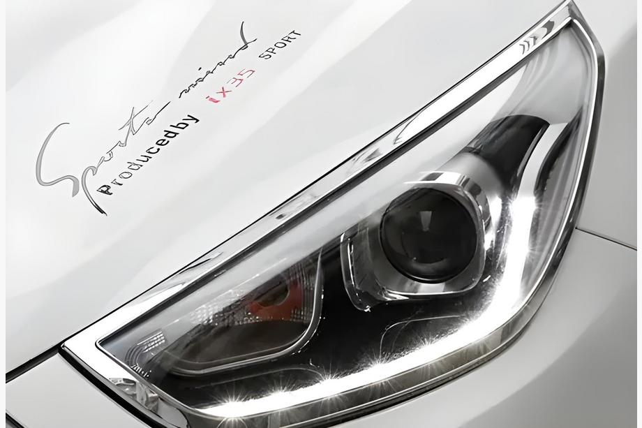 Hyundai IX-35 2010–2015 Krom forlygtelister (2013-2015, 2 stk., plast) Image