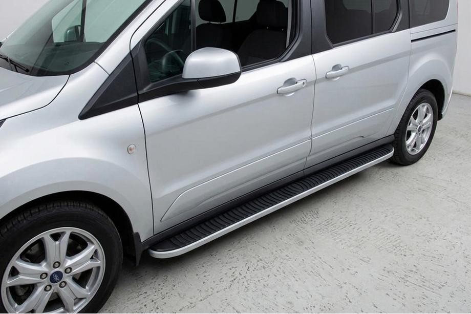 Ford Connect 2014–2021 Sidetrin Tayga Grey (2 stk., aluminium) Maxi hjulbase Image
