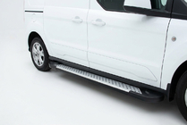 Ford Connect 2014–2021 Sidetrin Allmond Grey (2 stk., aluminium) foto 1