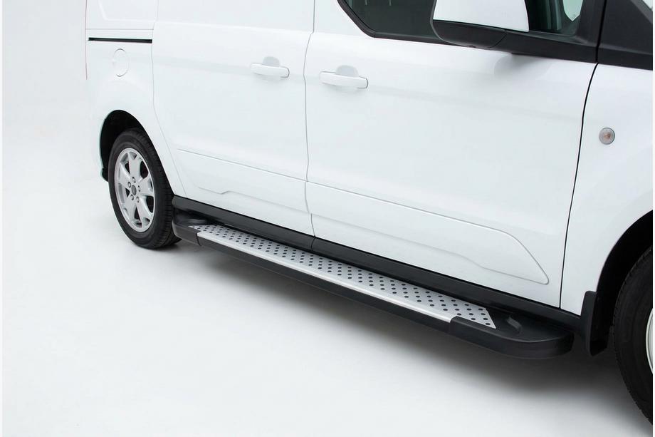 Ford Connect 2014–2021 Sidetrin Allmond Grey (2 stk., aluminium) Image