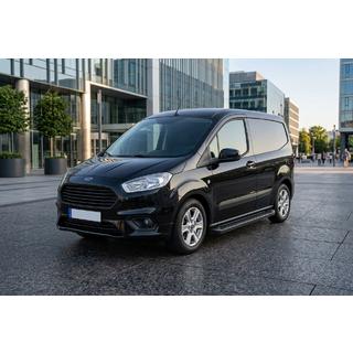 Sidetrin Allmond Black (2 stk., aluminium) foto 1